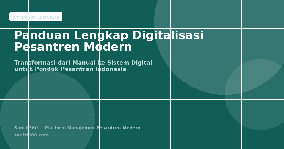 Panduan Lengkap Digitalisasi Pesantren Modern: Langkah Strategis dari Manual ke Sistem Digital